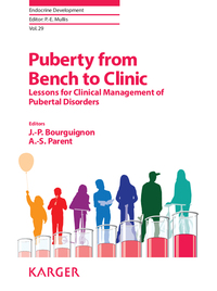 Imagen de portada: Puberty from Bench to Clinic 9783318027884