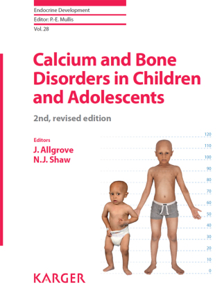 Cover image: Calcium and Bone Disorders in Children and Adolescents 2nd edition 9783318054668