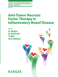 Cover image: Anti-Tumor Necrosis Factor Therapy in Inflammatory Bowel Disease 9783318054736