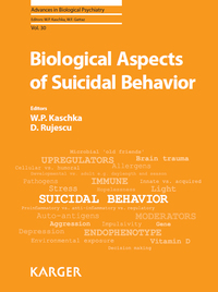 Omslagafbeelding: Biological Aspects of Suicidal Behavior 9783318055832