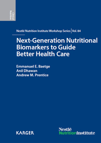 Cover image: Next-Generation Nutritional Biomarkers to Guide Better Health Care 9783318055986