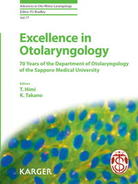 Imagen de portada: Excellence in Otolaryngology 9783318056501