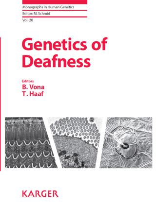 Cover image: Genetics of Deafness 1st edition 9783318058550