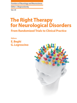 Titelbild: The Right Therapy for Neurological Disorders 1st edition 9783318058642