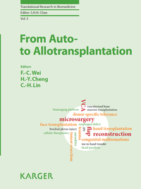 Cover image: From Auto- to Allotransplantation 9783318058666
