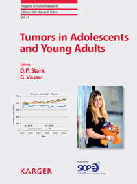 Cover image: Tumors in Adolescents and Young Adults 9783318059113
