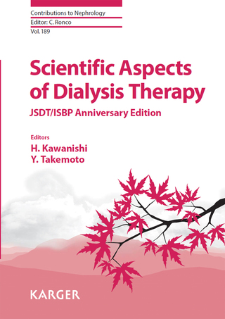 Cover image: Scientific Aspects of Dialysis Therapy 1st edition 9783318059281