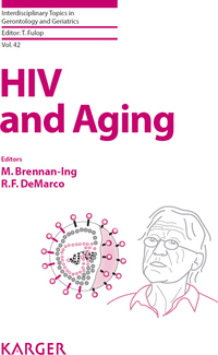 表紙画像: HIV and Aging 9783318059458
