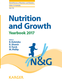 صورة الغلاف: Nutrition and Growth 9783318059618