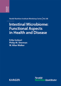 Immagine di copertina: Intestinal Microbiome: Functional Aspects in Health and Disease 9783318060300