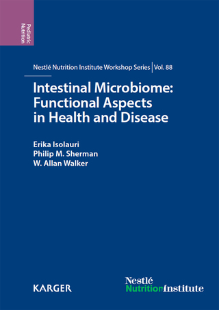 Cover image: Intestinal Microbiome: Functional Aspects in Health and Disease 1st edition 9783318060300