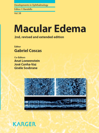 Imagen de portada: Macular Edema 2nd edition 9783318060324