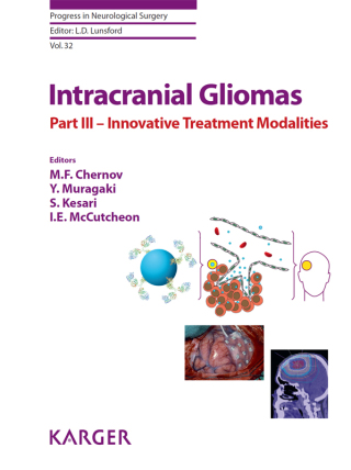 Imagen de portada: Intracranial Gliomas Part III - Innovative Treatment Modalities 1st edition 9783318060621