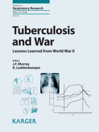 Cover image: Tuberculosis and War 9783318060942