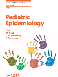 Imagen de portada: Pediatric Epidemiology 9783318061222