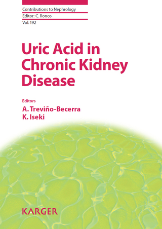 Cover image: Uric Acid in Chronic Kidney Disease 1st edition 9783318062502