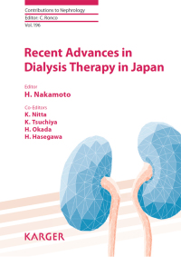 Imagen de portada: Recent Advances in Dialysis Therapy in Japan 9783318062977