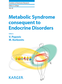 صورة الغلاف: Metabolic Syndrome Consequent to Endocrine Disorders 9783318063349