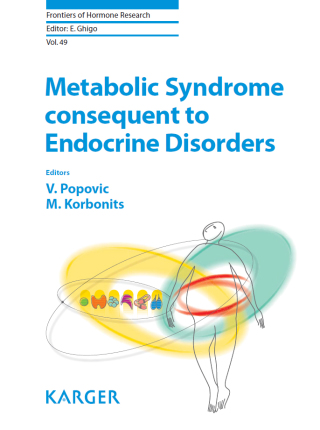 Cover image: Metabolic Syndrome Consequent to Endocrine Disorders 1st edition 9783318063349