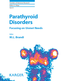 Imagen de portada: Parathyroid Disorders 9783318064087