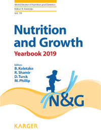 Cover image: Nutrition and Growth 9783318064452