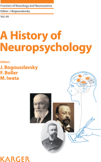 Titelbild: A History of Neuropsychology 9783318064629