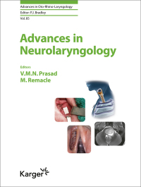 صورة الغلاف: Advances in Neurolaryngology 9783318066272