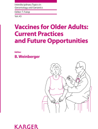 Cover image: Vaccines for Older Adults: Current Practices and Future Opportunities 9783318066777