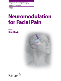 Cover image: Neuromodulation for Facial Pain 9783318067941