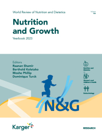 Cover image: Nutrition and Growth 1st edition 9783318070569