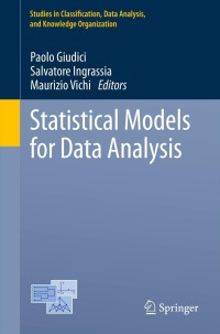 Cover image: Statistical Models for Data Analysis 9783319000312
