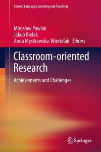 Cover image: Classroom-oriented Research 9783319001876