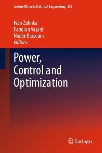 Cover image: Power, Control and Optimization 9783319002057