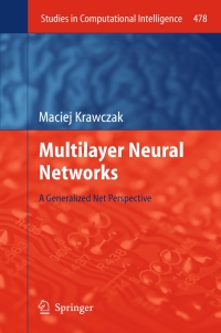 صورة الغلاف: Multilayer Neural Networks 9783319002477