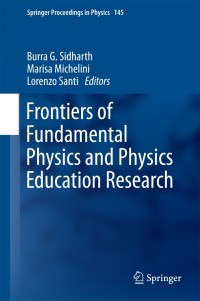 Omslagafbeelding: Frontiers of Fundamental Physics and Physics Education Research 9783319002965
