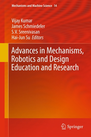 Cover image: Advances in Mechanisms, Robotics and Design Education and Research 9783319003979