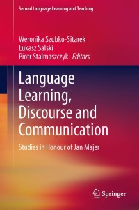 表紙画像: Language Learning, Discourse and Communication 9783319004181