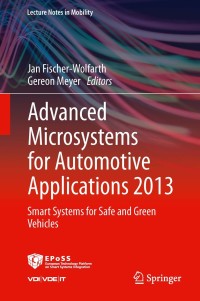 Cover image: Advanced Microsystems for Automotive Applications 2013 9783319004754