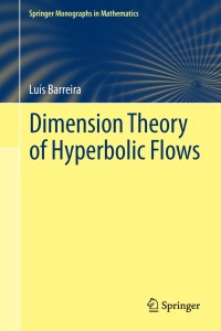 Cover image: Dimension Theory of Hyperbolic Flows 9783319005478