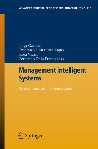 Imagen de portada: Management Intelligent Systems 9783319005683