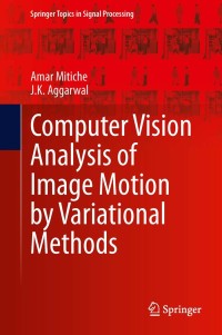 表紙画像: Computer Vision Analysis of Image Motion by Variational Methods 9783319007106