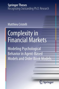 Cover image: Complexity in Financial Markets 9783319007229