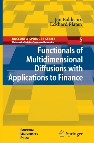 表紙画像: Functionals of Multidimensional Diffusions with Applications to Finance 9783319007465