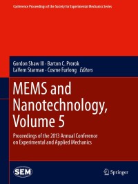 Imagen de portada: MEMS and Nanotechnology, Volume 5 9783319007793