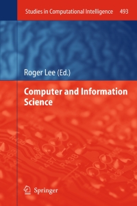 Cover image: Computer and Information Science 9783319008035