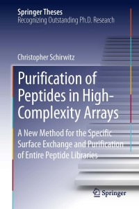 Cover image: Purification of Peptides in High-Complexity Arrays 9783319008066