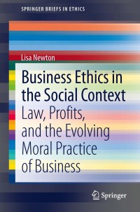 Cover image: Business Ethics in the Social Context 9783319008691