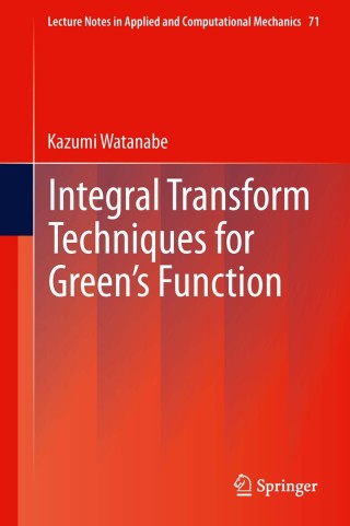 Imagen de portada: Integral Transform Techniques for Green's Function 9783319008783