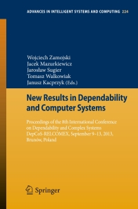 Cover image: New Results in Dependability and Computer Systems 9783319009445