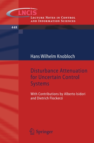 Imagen de portada: Disturbance Attenuation for Uncertain Control Systems 9783319009568